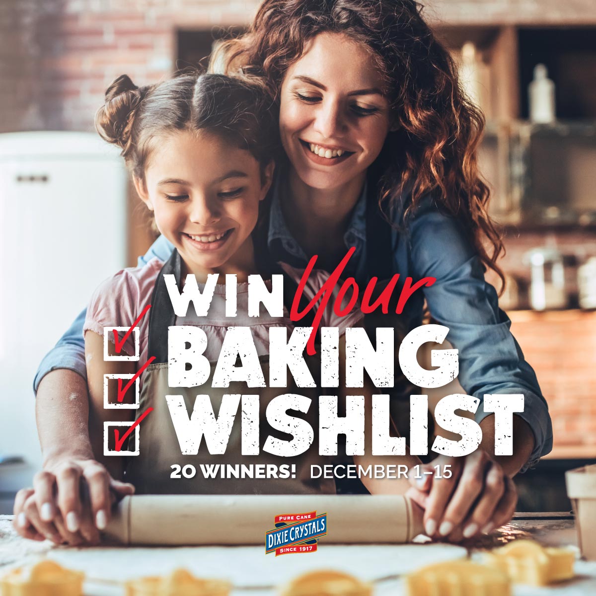 Win Your Baking Wishlist Dixie Crystals