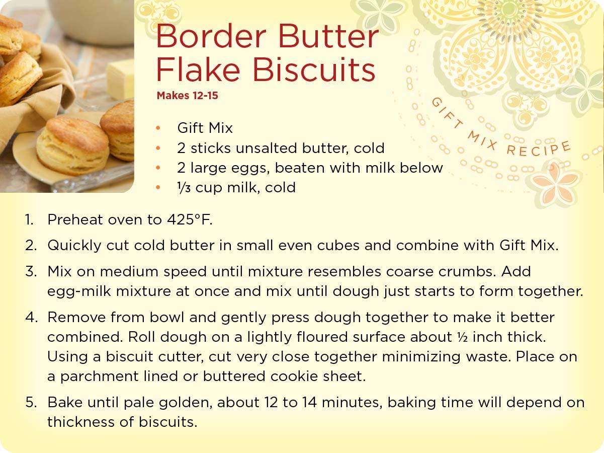 Border Butter Flake Biscuits Gift Mix Card