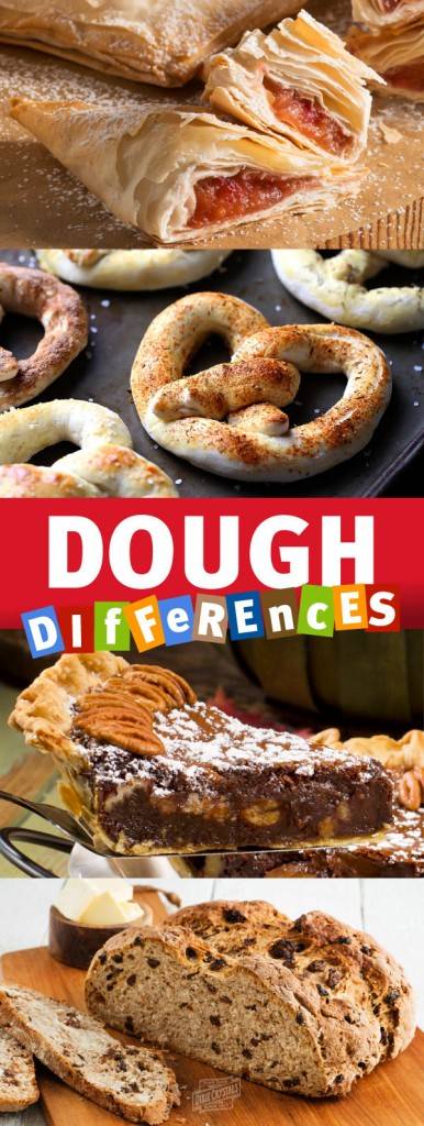 different types of dough