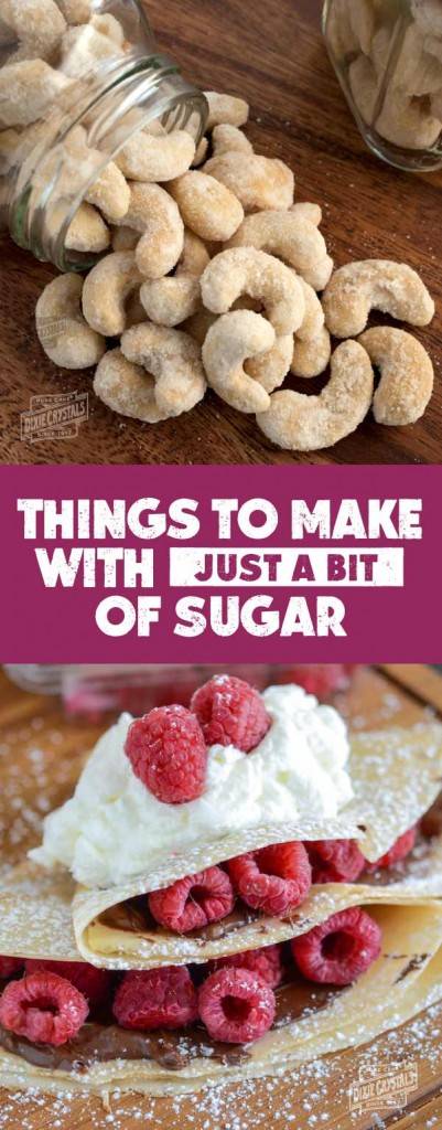Things to make with a just a little bit of sugar