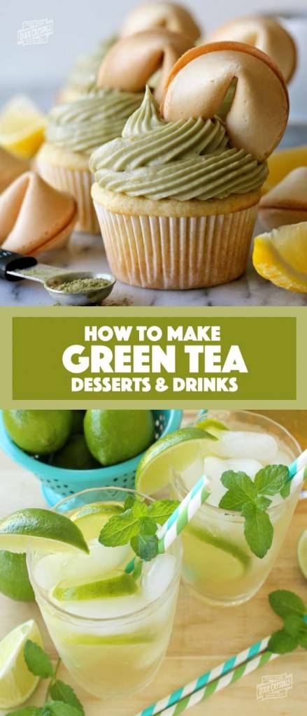 How To Make Green Tea Desserts and Drinks