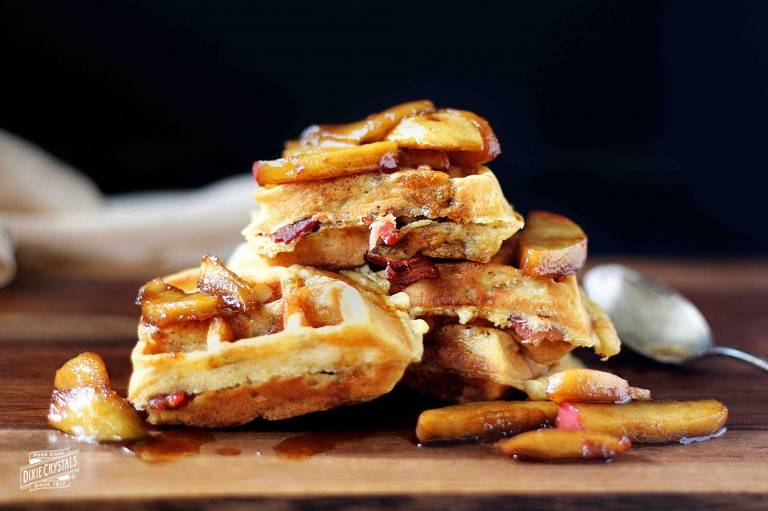 Bacon-and-Cheddar-Waffles-with-Caramelized-Apples-dixie-768x511.jpg