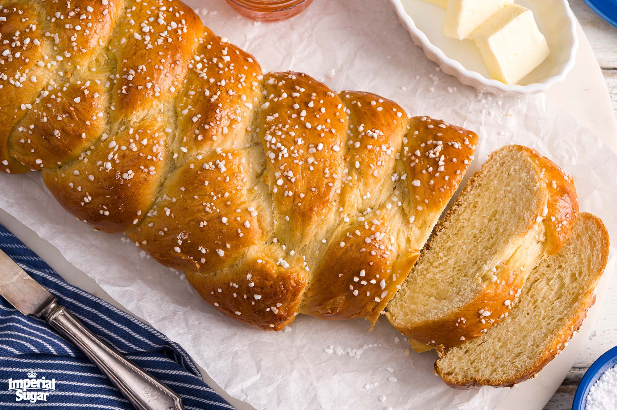Braided Christmas Bread (Hefekranz) Recipe