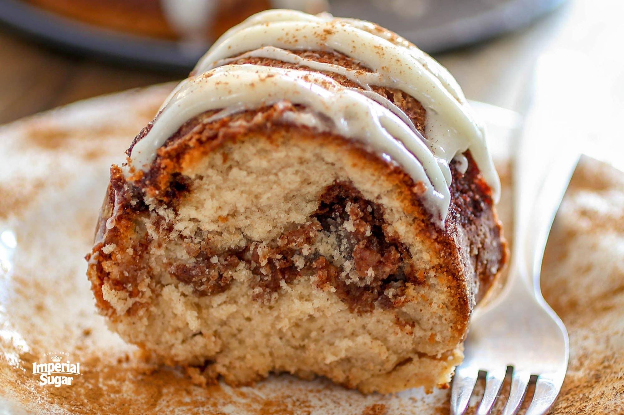 Famous Cinnamon Roll Bundt Cake - Grandbaby Cakes