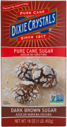 Dixie Crystals Dark Brown Sugar 1-LB Box