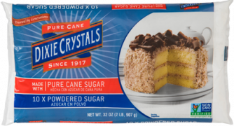 Dixie Crystals Confectioners Powdered Sugar Poly Bag