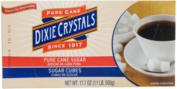 Dixie Crystals Pure Cane Sugar Cubes