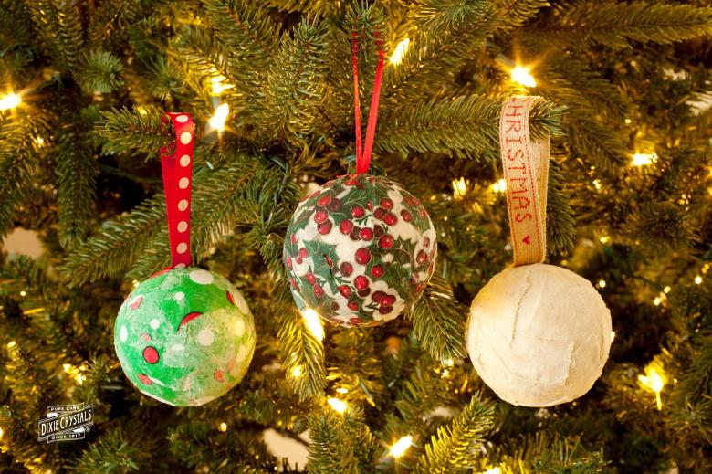 Holiday Scrap Fabric Ornaments