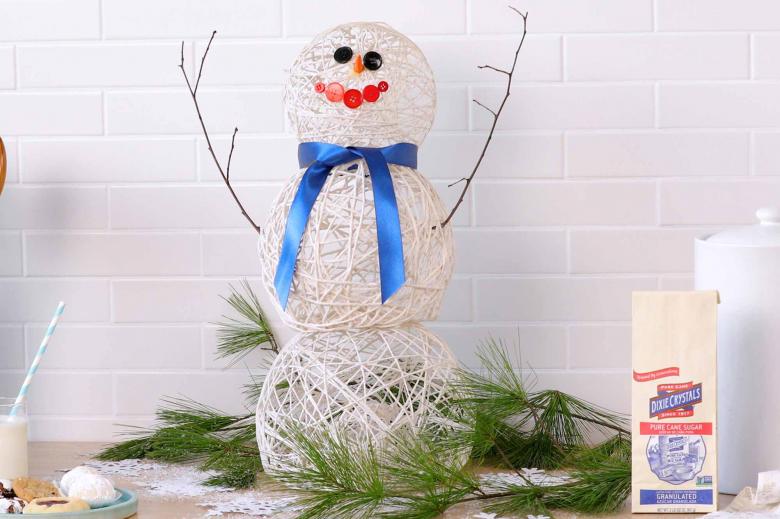 Sugar String Snowman