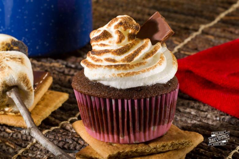 Chocolate S’mores Cupcakes