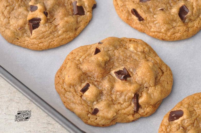Cholesterol Free Chocolate Chip Cookies dixie