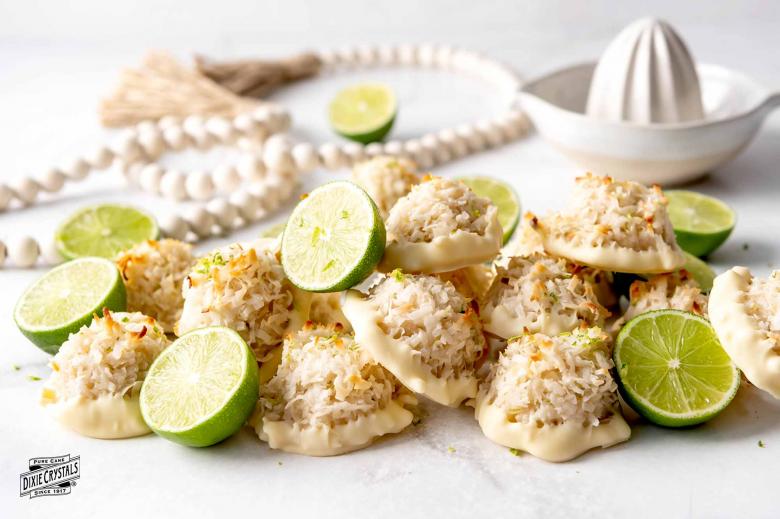 Coconut Lime Macaroons Dixie 
