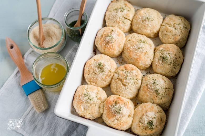 Dill and Parmesan Biscuits