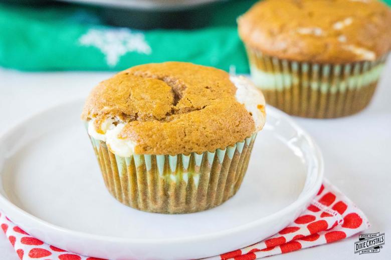 Gingerbread Cheesecake Muffins Dixie 