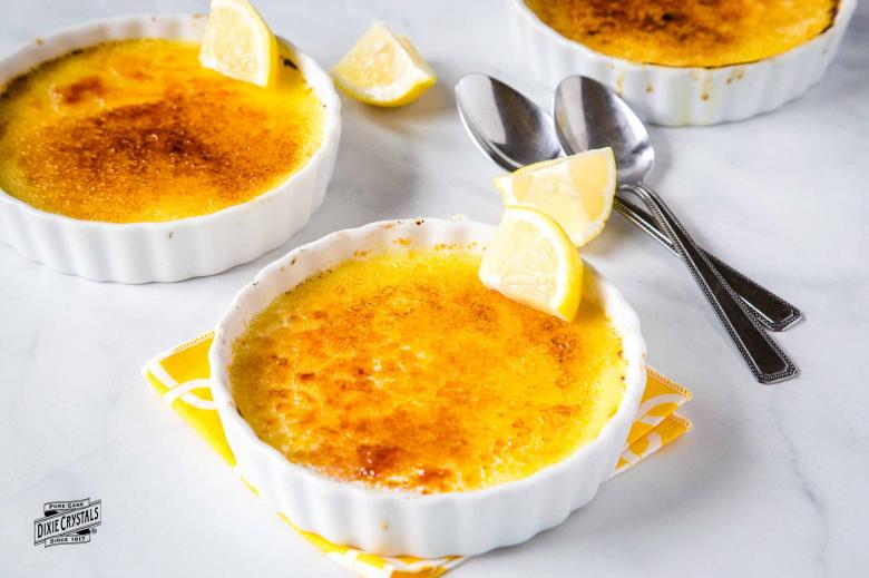Lemon Crème Brûlée 