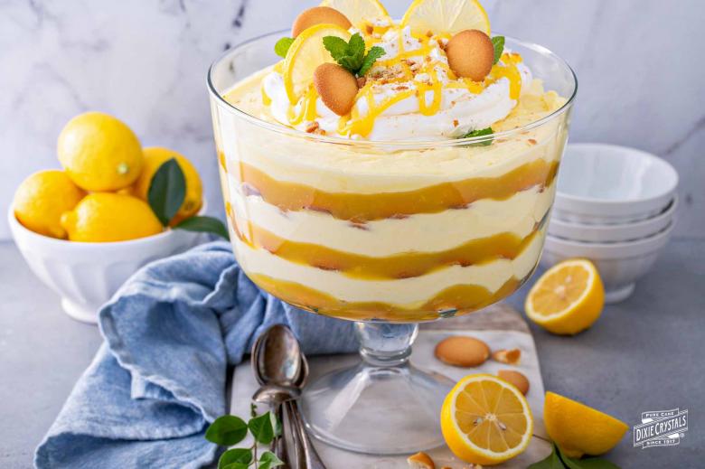 Lemon Pudding Trifle Dixie 
