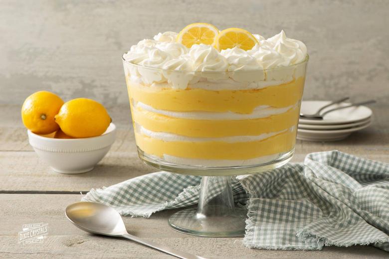Meyer Lemon Meringue Trifle 