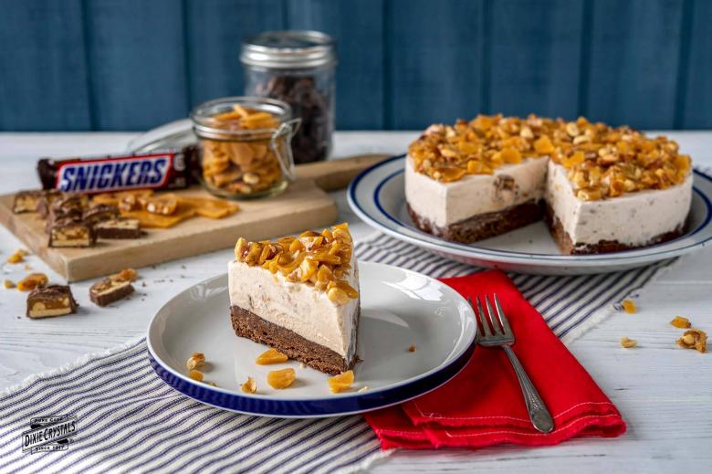 Snickers® Brownie Ice Cream Cake