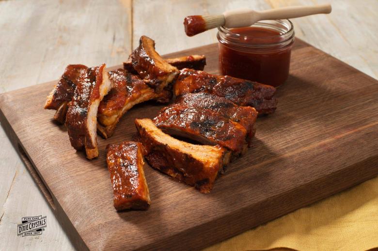 Baby Back Ribs in Chipotle Barbecue Sauce