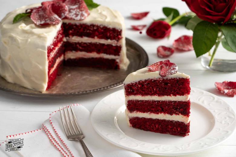 Signature Red Velvet Cake dixie