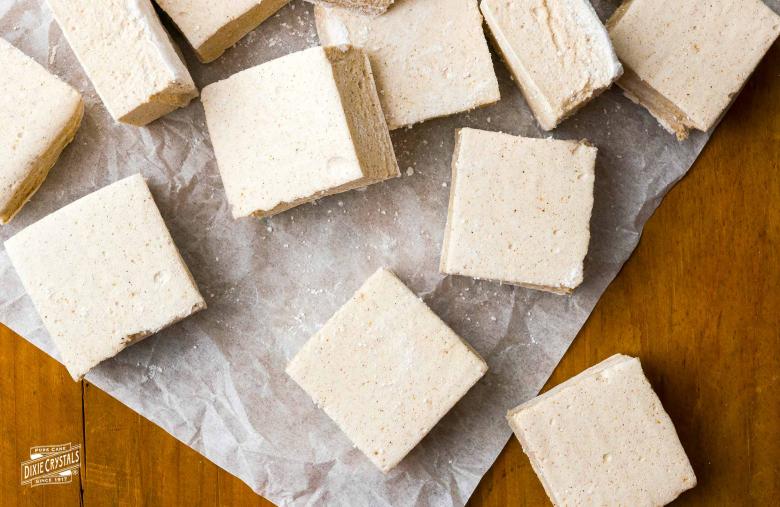 Corn Syrup Free Gingerbread Marshmallows dixie