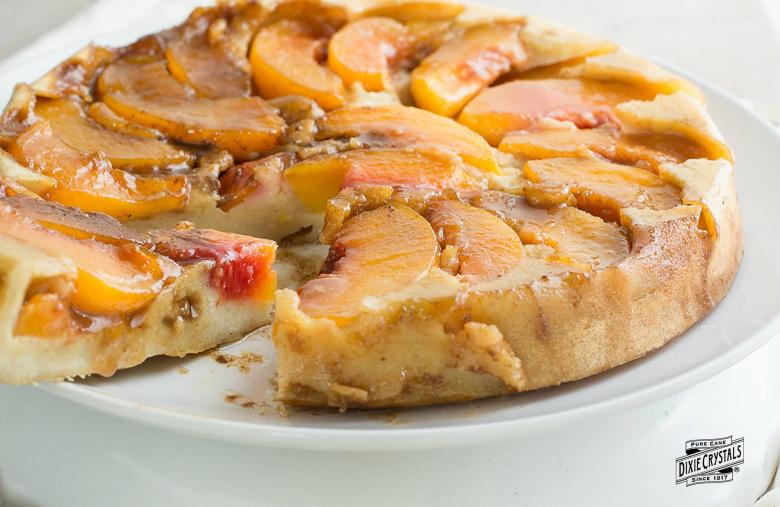 Gluten-Free Peach Upside Down Cake