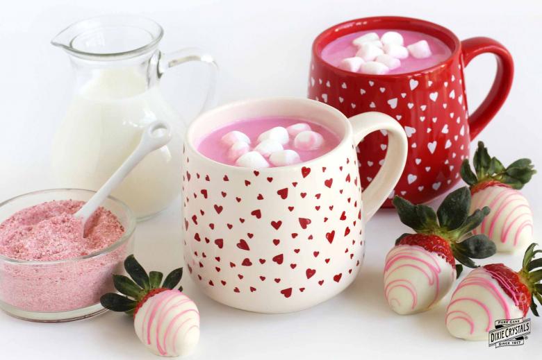 Strawberry Hot Chocolate Dixie 