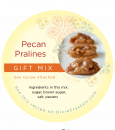 pecan pralines gift mix sticker dixie