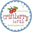 Cranberry Sugar Scrub