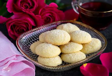 Almond Rose Cookies 