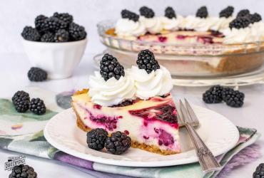 Blackberry Cheesecake Pie Dixie 