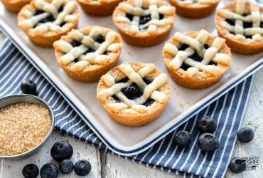Blueberry Pie Sugar Cookies