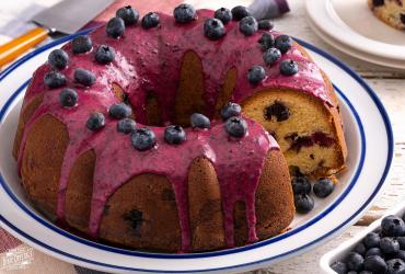 Blueberry Pound Cake Dixie