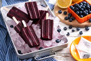 Blueberry Tea Popsicles Dixie Crystals 