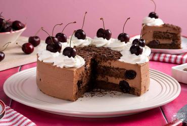 Cherry Chocolate Mousse Cake Dixie 