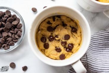 Chocolate Chip Cookie in a Mug Dixie