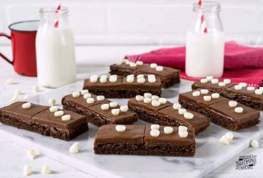Chocolate Domino Brownies