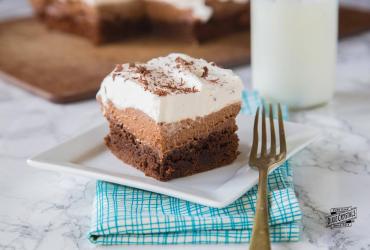 French Silk Brownies dixie