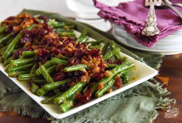 Green Beans with Cranberry