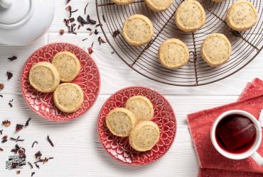 Hibiscus Shortbread Cookies Dixie 