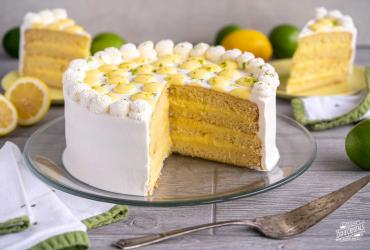 Lemon Lime Layer Cake dixie
