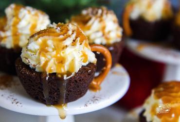 Mexican Hot Chocolate Caramel Cookie Cups Dixie