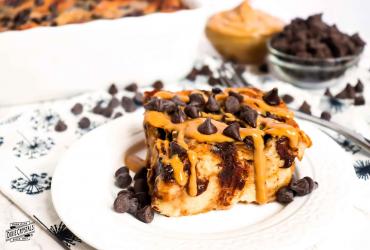 Peanut Butter Chocolate Bread Pudding Dixie 