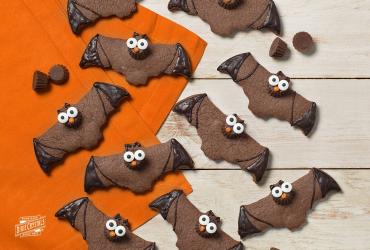 Reese's Chocolate Bat Cookies dixie