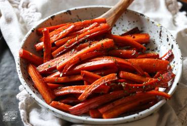 Brown Sugar Roasted Carrots Dixie