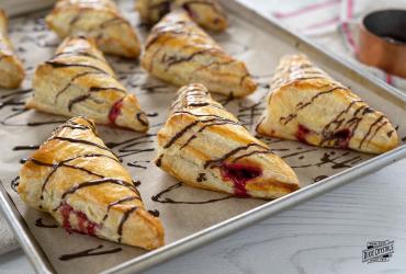 Sour Cherry Turnovers 