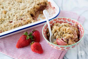 Baked Strawberry Oatmeal