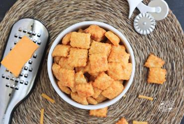 Homemade Cheddar Crackers