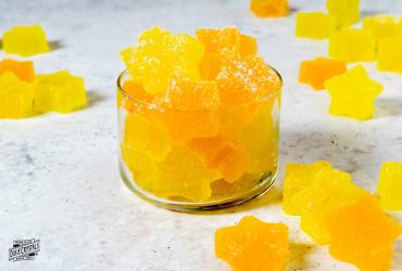 Homemade Citrus Gumdrops dixie crystals
