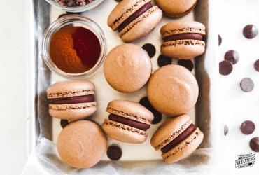 Mexican Chocolate Macarons Dixie 